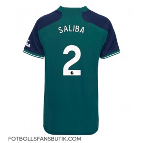 Arsenal William Saliba #2 Replika Tredje Tröja Damer 2023-24 Kortärmad